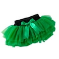 thumbnail image 1 of YOUYEDIAN Plain Skirts for Kids Tulle Baby Tutu Skirt 6-12 Months 2025 Summer Girls Tutu Skirt Puffy Princess Skirt,Dark Green 3-6 Months, 1 of 5
