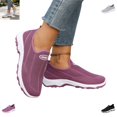 thumbnail image 1 of YOUYEDIAN Sneakers for Women Fashion Round Toe Non Slip Versatile Breathable Sport Sneakers Casual Mesh Soft Outdoor Comfortable Walking Shoes, 1 of 5