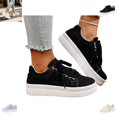 thumbnail image 1 of YOUYEDIAN Sneakers for Women Versatile Platform Comfortable Strap Design Sneakers Flat Non Slip Casual Shoes, 1 of 5