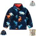 thumbnail image 1 of YOUYEDIAN Toddler Polar Fleece Jacket Boys Girls Winter Jacket Fall Sweatshirt Zip-up Light Coat Spring Clothes, 1 of 5