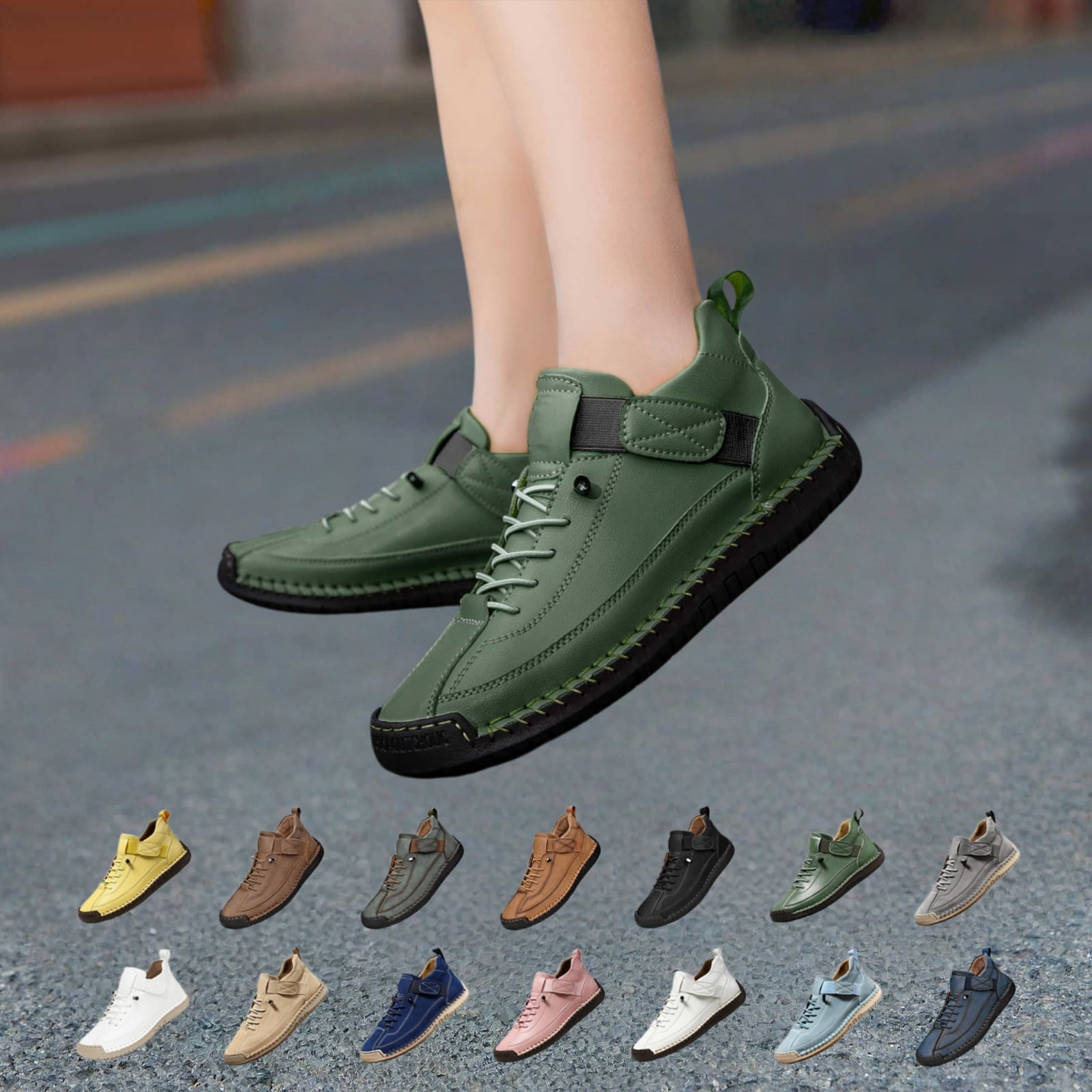YOUYEDIAN Womens Orthopedic Shoes Arch Support Golf Shoes Breathable Non Slip Slip on Hiking Shoes Mesh Stretch Comfort 2026 Orthopedic Shoes