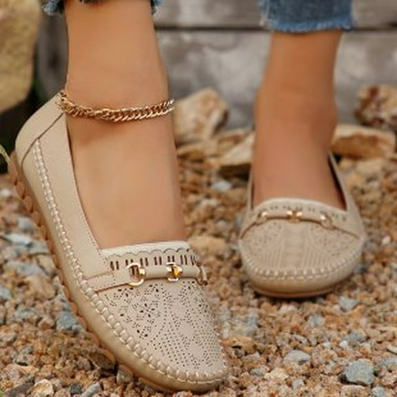 YOUYEDIAN Womens Orthopedic Shoes Arch Support Nurse Shoes Wide Slip on Non Slip House Shoes Mesh Stretch Soft 2026 New Foam Shoes