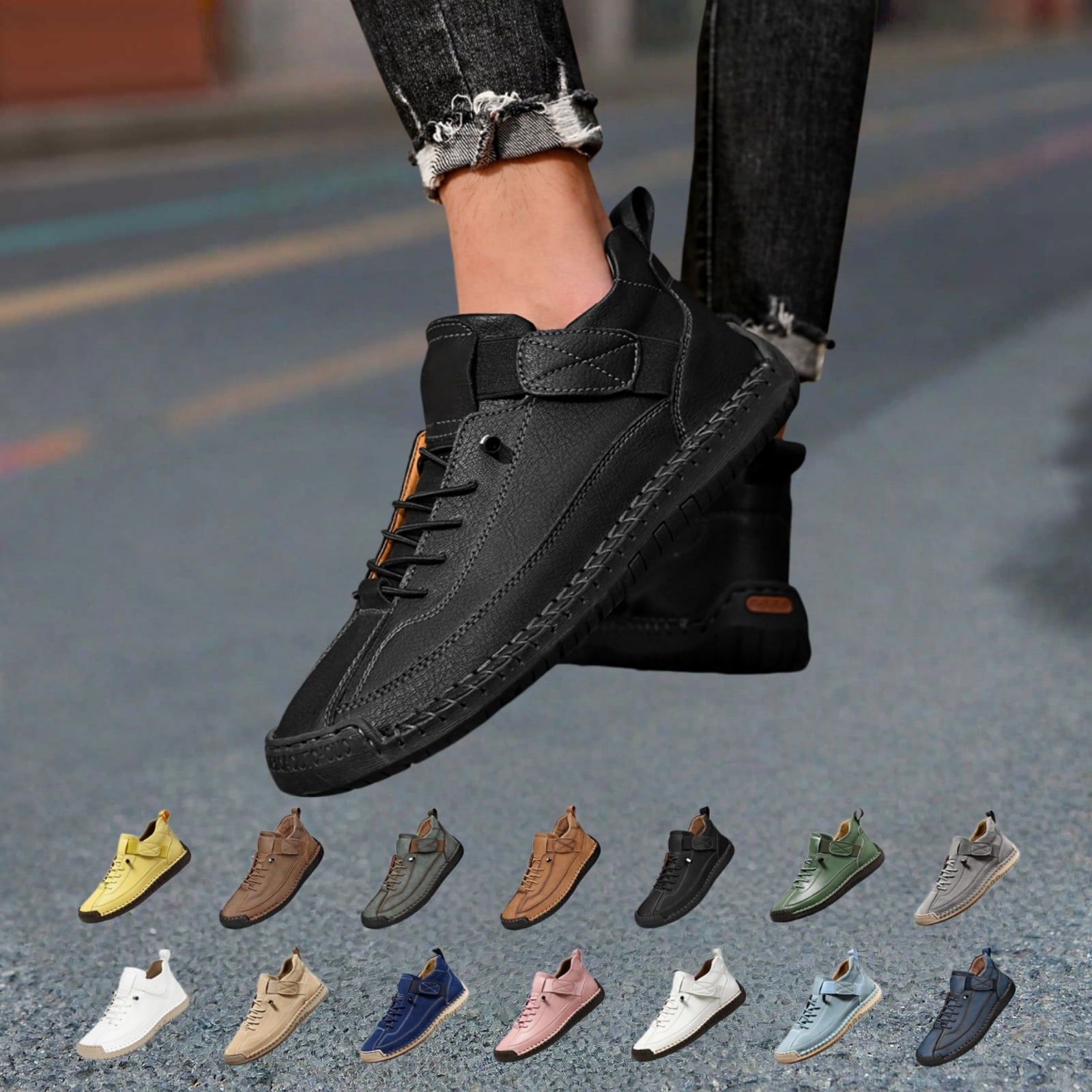 YOUYEDIAN Womens Orthopedic Shoes Arch Support Running Shoes Wide Slip on Non Slip Business Casual Shoes Mesh Stretch Comfortable 2026 New Foam Shoes