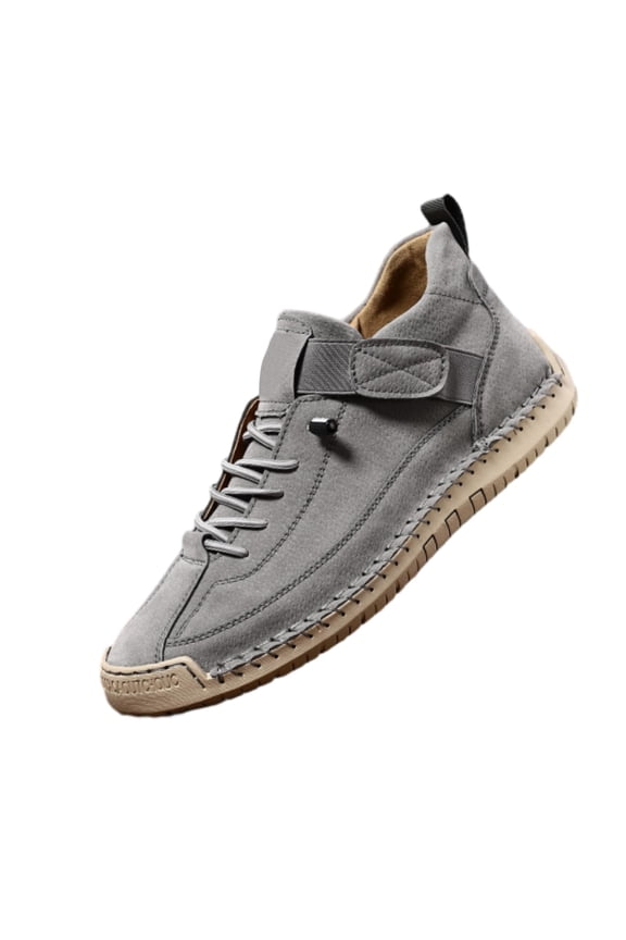 Womens Orthopedic Shoes Arch Support Slip on Non Slip Work Shoes Breathable Knitted Mesh Stretch Walking Shoes Soft 2026 New Foam Shoes (Gray)