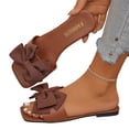 thumbnail image 1 of YOUYEDIAN Womens Slippers Summer House Shoes Cute Indoor Sandals Comfy Outdoor Flip Flops (Brown), 1 of 9