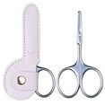 YOUYISI 3.75" Round Tip Safe Mini Pubic Hair Scissors For Women, Small Personal Beauty Vaginial
