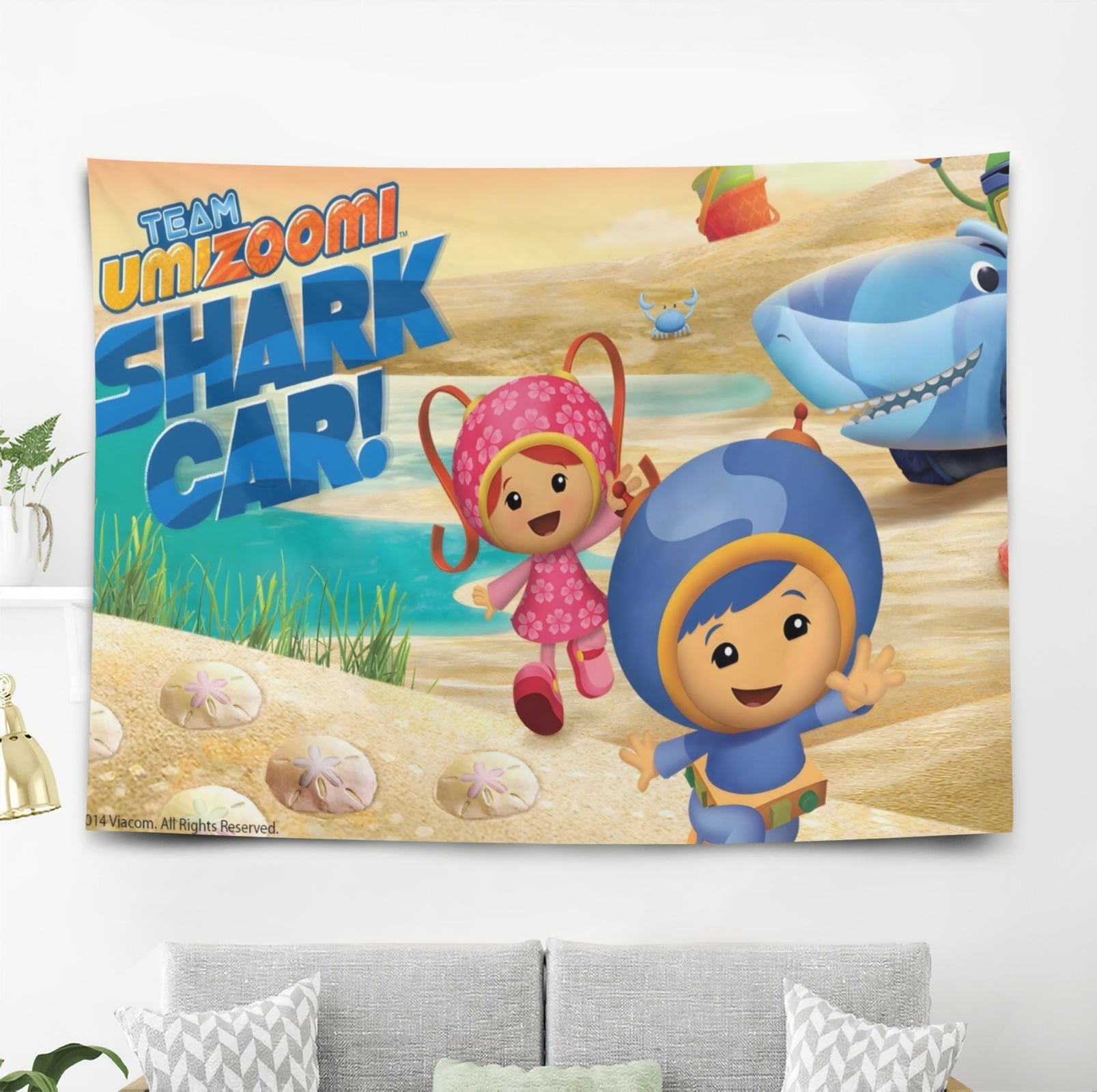 YOUYONGZHI Team Umizoomi-Theme Anti-pilling Tapestry Gift Wall Hanging ...