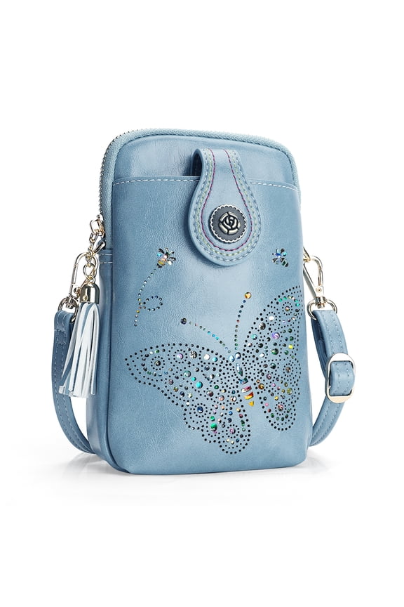 Crossbody Bags Purse Butterfly Messenger Bag For Women, Crossbody Shoulder Handbags with Adjustable Strap, Holiday Gifts