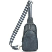 YOVIEE Ladies Chest Sling Bag, Crossbody Bag Vintage Cross Body Purse For Travel With Adjustable Strap