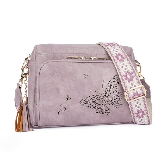 YOVIEE Stylish Crossbody Bag for Women, Ladies Adjustable Strap Shoulder Bags Messenger Bag For College Work Travel