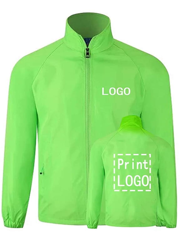 Long Sleeve Shirts Windbreaker Customize Your Logo Workwear Jackets for Outdoor Team Work Uniform Unisex