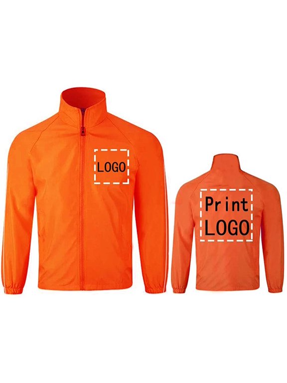 Long Sleeve Shirts Windbreaker Customize Your Logo Workwear Jackets for Outdoor Team Work Uniform Unisex