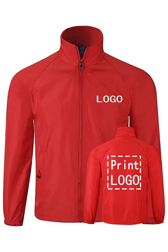 Long Sleeve Shirts Windbreaker Customize Your Logo Workwear Jackets for Outdoor Team Work Uniform Unisex