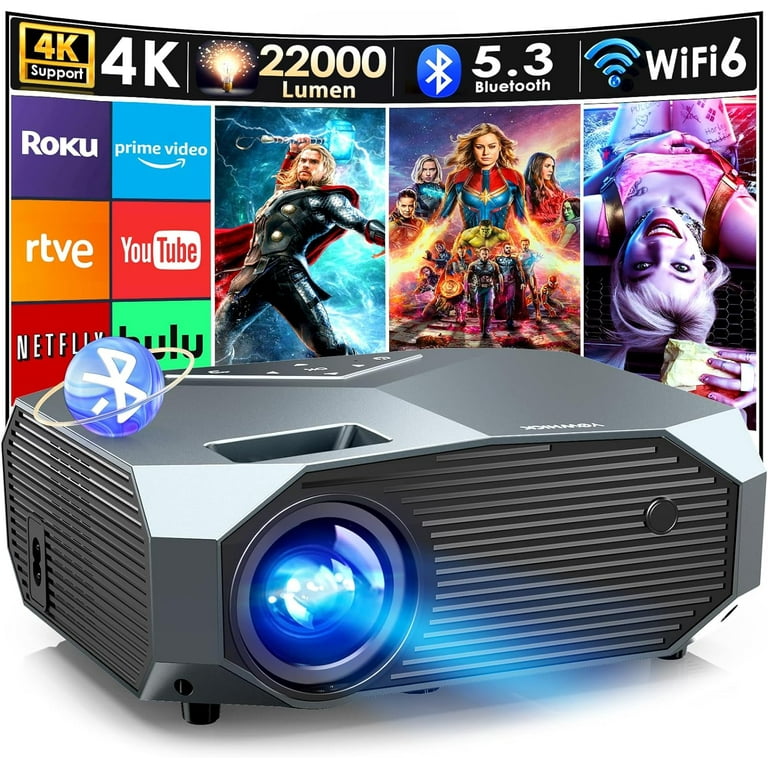 Yowhick プロジェクター　DP03 YOWHICK DP03 5G WiFi Projector Full HD 1080P Outdoor