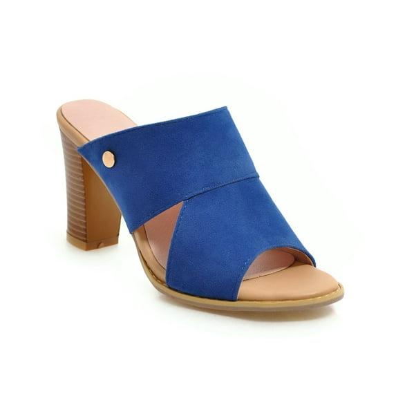 "YOWMNS Women's Comfy Chic Slip-On Sandals - Elegant Summer Fashion Style"