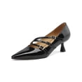 thumbnail image 1 of YOWMNS Women's Low Heel Mary Jane Pumps - Elegant and Comfortable, 1 of 5