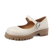 thumbnail image 1 of YOWMNS Women's Mary Janes Shoes - Cute and Comfy Flats for Work and Party, 1 of 5