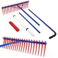thumbnail image 1 of YOWPSY 40" Extra-Large Heavy Duty Lake Weed Rake for Ponds with 11" Long Plastic Tines, 11ft Commercial-Grade Aquatic Weed Removal Tool, Deep Water Weed Cleaner for Large Aeras, Ergonomic Handle., 1 of 8