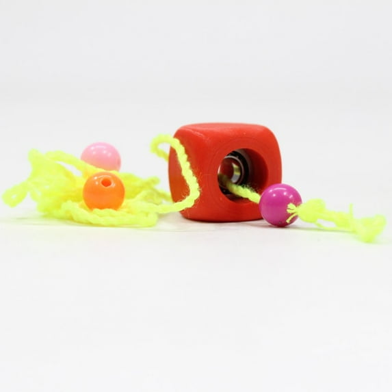 YOYOFORMULA 5A Yo-Yo Counterweight - 3D Printed Cube YoYo Counter Weight (Red)