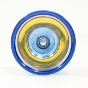 YOYOFORMULA D6 Yo-Yo - Polycarbonate Responsive YoYo Translucent Blue with Gold Cap