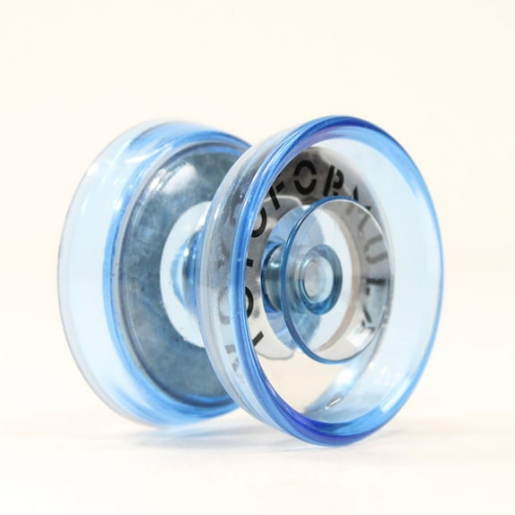 YOYOFORMULA D6 Yo-Yo - Polycarbonate Responsive YoYo (Translucent Blue with Silver Cap)