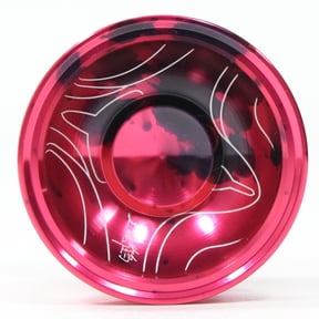 YOYOFORMULA J2 Yo-Yo - Mono-Metal Wide YoYo with Bi-Metal Look (Pink)