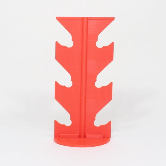 YOYOFORMULA Yo-Yo Display Stand - Holds 1 Yoyo or Holds up to 6 Yoyos - Sold Individually (Red, Holds 6)