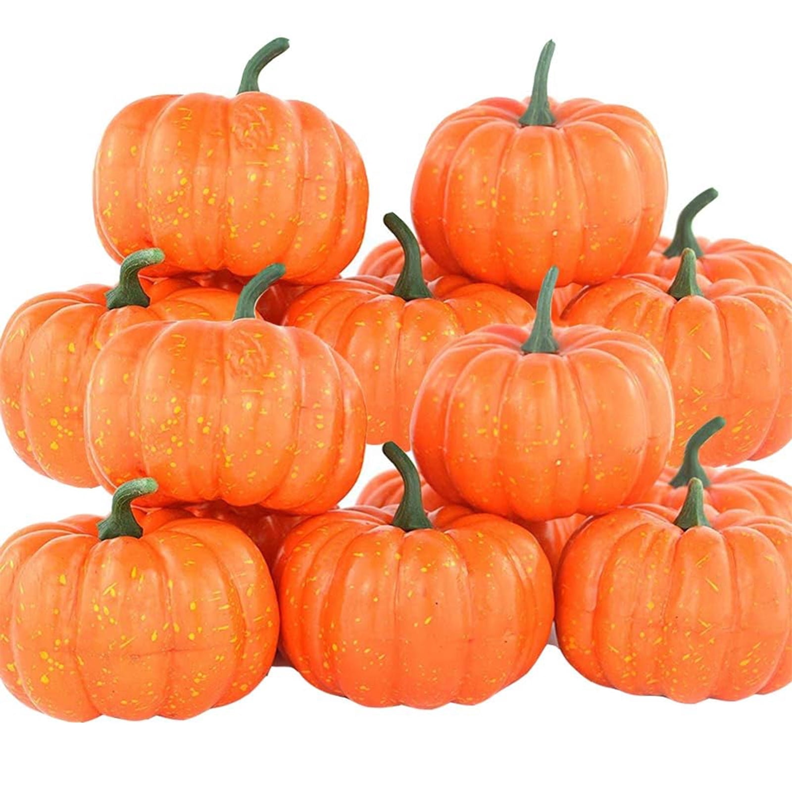 Mini Faux Pumpkins (12 Pack)