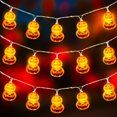 thumbnail image 1 of YOYTOO Halloween Lights, 9.8ft 20 LED Bulbs Pumpkins Halloween Decoration String Light Battery Operated Indoor Ourdoor, 1 of 8