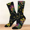 thumbnail image 1 of YOZGXEG Compression Socks For Women Soft Warm Animal Knitted Mid-Calf Socks Cute Patterns Stretchable Polyester 1Pc Purple One Size, 1 of 8