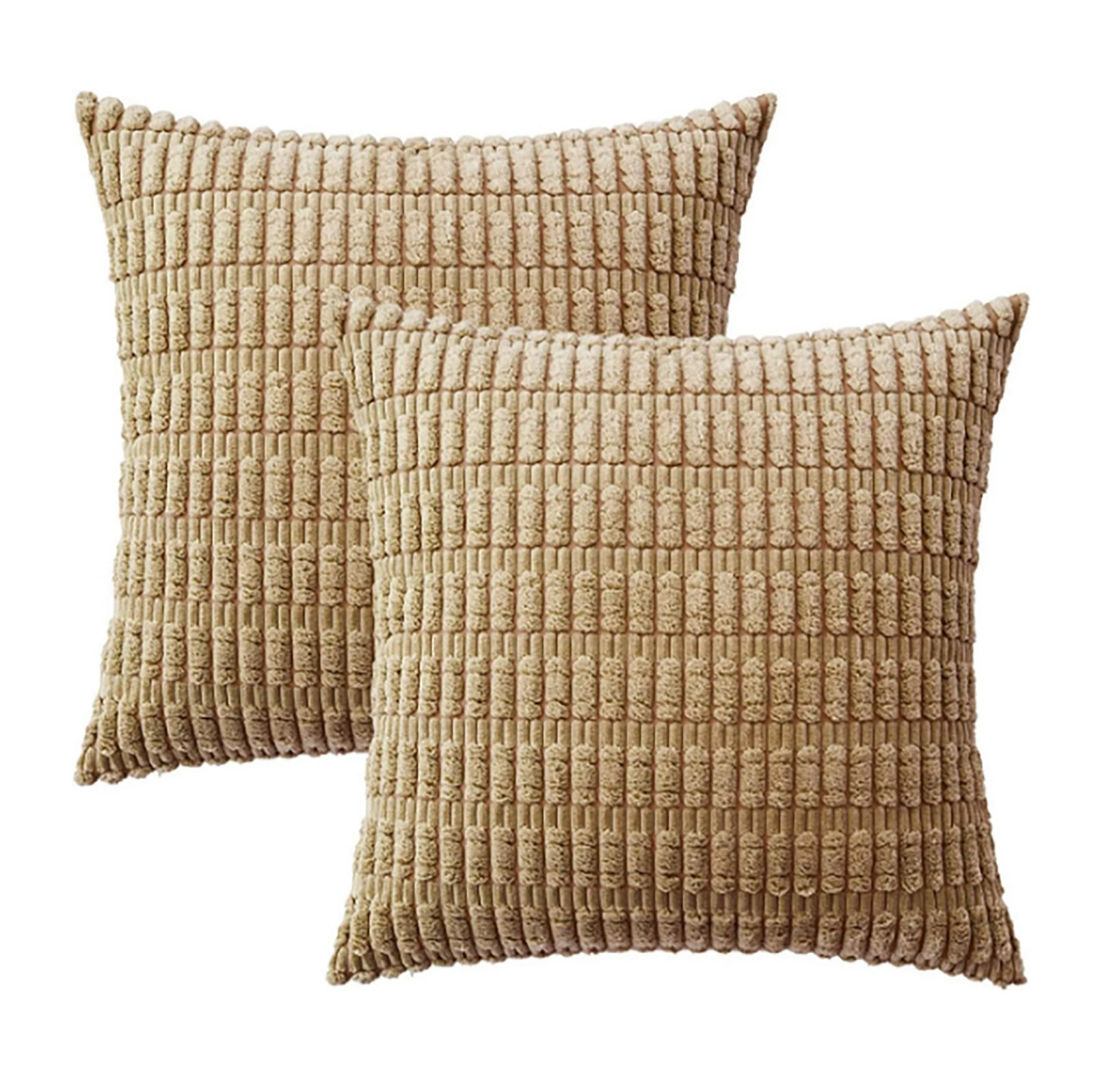 YOZGXEG Corduroy Throw Pillow Living Room Sofa Throw Pillow Cover