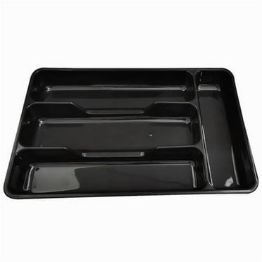 YOZGXEG Flatware Storage Plastic Tray Kitchen Cutlery And Accessories Box Utensil Drawer Organizer Container Room Organization Holder Food Storage Containers Kitchen Supplies