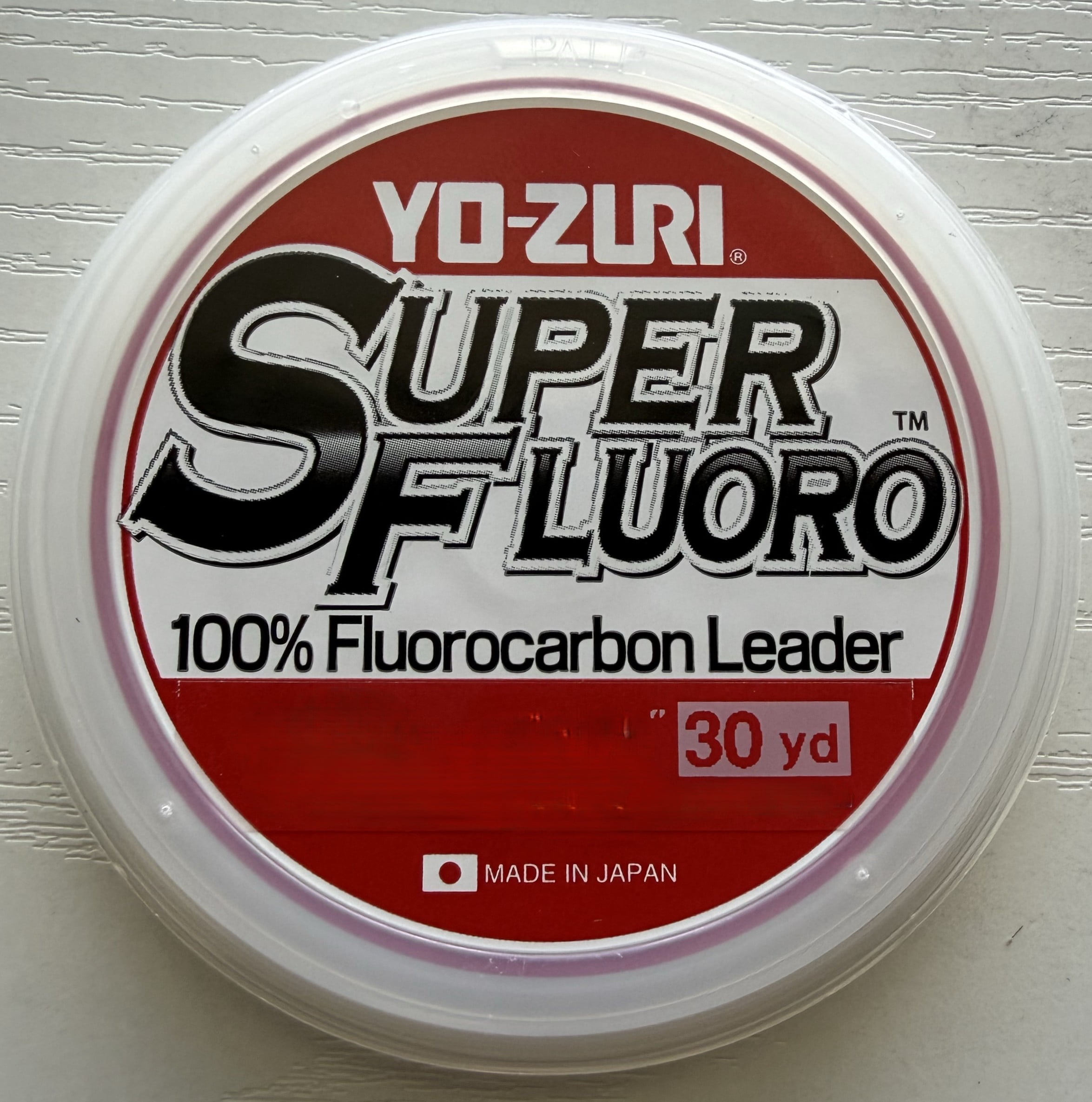 Yo-Zuri Super Fluoro 15lb Fishing Line, 30 yards