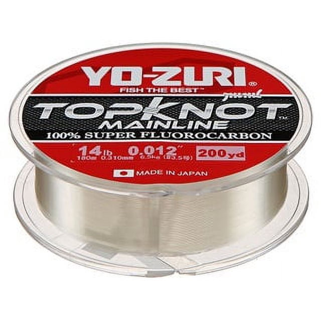 Basse De Ligne Fluorocarbone Yo Zuri Super Fluoro - 50 Lb / 30 Yards - Clair