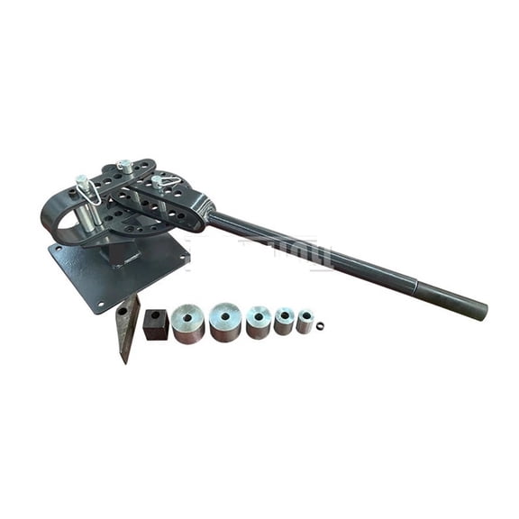 YP-9 Multifunctional Steel Pipe Bending With Different Radii Metal Bending Machine , All Steel Body With 10 Molds ,Heavy Duty Build