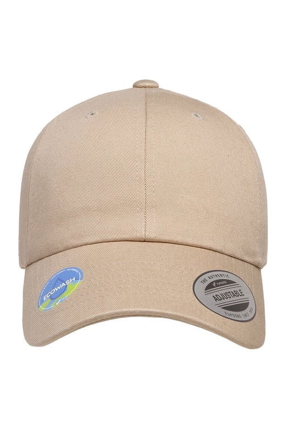 YP Classics - EcoWash Dad Hat - 6245EC - Oak - Size: Adjustable