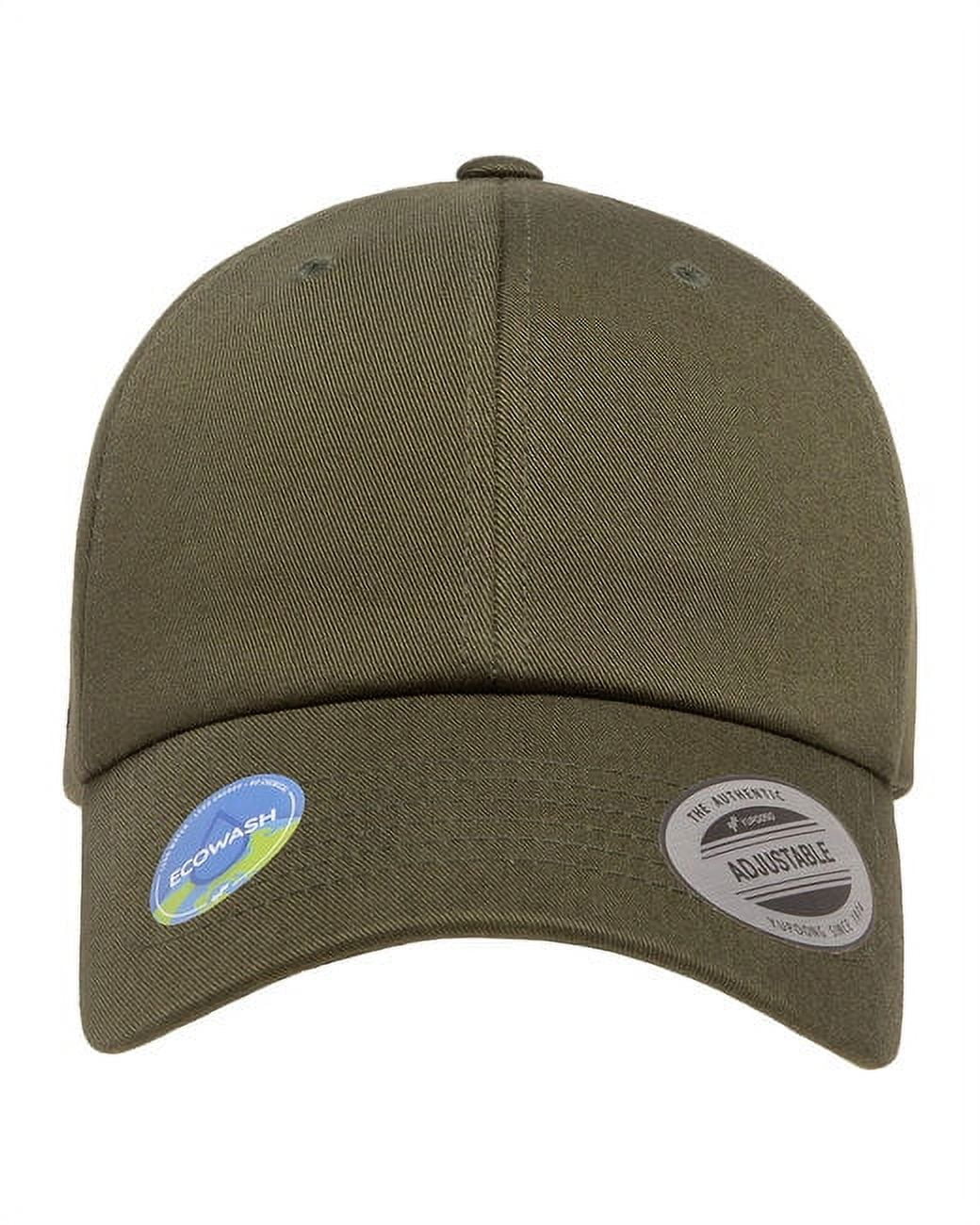 YP Classics - EcoWash Dad Hat - 6245EC - Olive Night - Size: Adjustable
