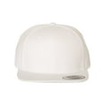 thumbnail image 1 of YP Classics - Flat Bill Snapback Cap - 6089M - White - Size: Adjustable, 1 of 3