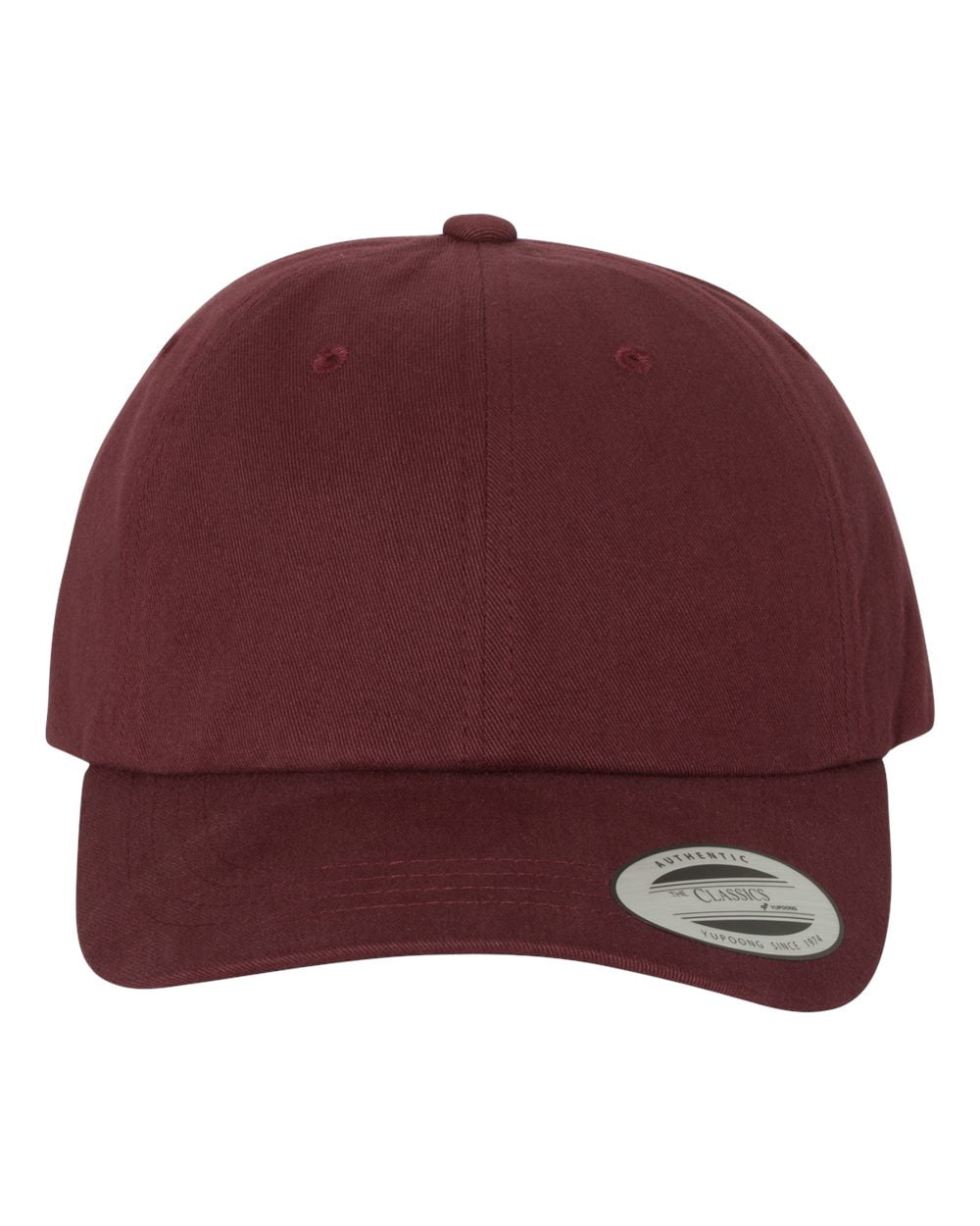 ぱひょん Yupoong Unisex Peached Twill Dad's Cap - Walmart.com