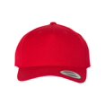 thumbnail image 1 of YP Classics - Premium Five-Panel Curved Visor Snapback Cap - 5789M - Red, 1 of 3