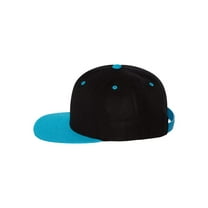 Yupoong Unisex Classics Flat Bill Snapback Cap