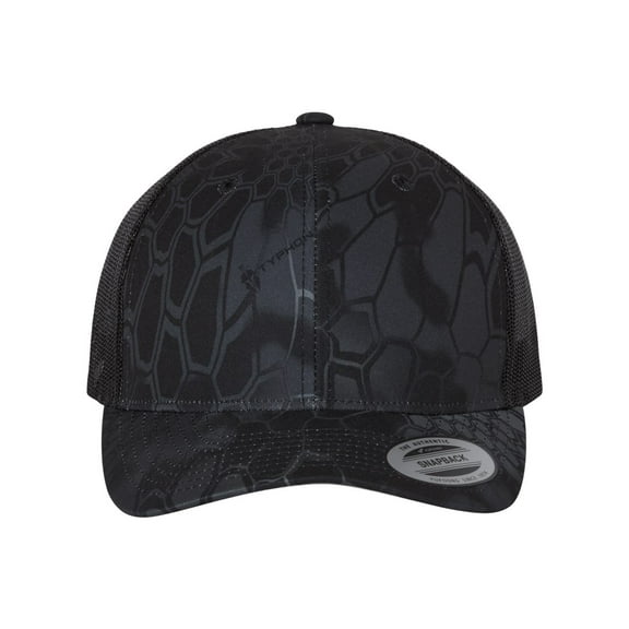 YP Classics - Retro Trucker Cap - 6606 - Kryptek Typhon - Size: Adjustable