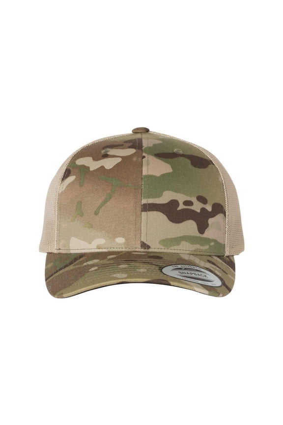 Flexfit 6606MC- MULTICAM Retro Trucker Cap