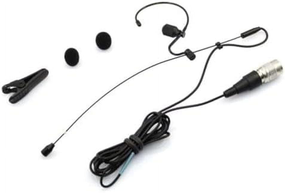 YPA ME2-C4T Black Headset EARSET MIC for Audio Technica Wireless Microphones Single-Ear