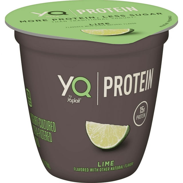 YQ by Yoplait, Lime Yogurt, 1 Cup
