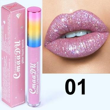 YQHZZPH Diamond Fantasys Shiny Matte Varying Metal Lip Color Lipstick 16ml On Clearance