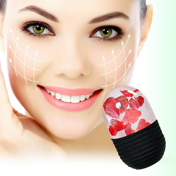 YQHZZPH Ice Roller For Face And Eye Facial Ice Roller For Skin Silicone Facial Ice To Fine Lines Bright Skin Enhance Natural