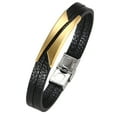 thumbnail image 1 of YQHZZPH Negative Titanium Bracelet Men's Titanium Steel Bracelet The Wristband Emits Negative Body's Energy Channels To Circulation, 1 of 2