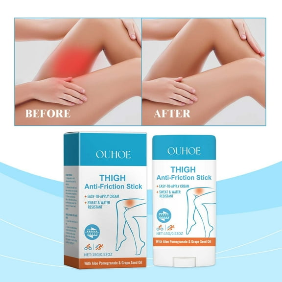 YQHZZPH Thigh Friction Stick Skin Leg Friction Protection And Sweat Apply Cream
