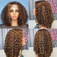 thumbnail image 1 of YQHZZPH Wig Deep Wave Lace Frontal Wig 20-32 Inch 360 Curly Human Hair Wigs Water Wave Lace Closure Wig 360 Wig, 1 of 8